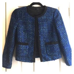 j.Crew Cropped Tweed Jacket